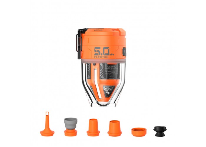 Насос-ліхтар кемпінговий Flextail Max Pump 3, помаранчевий