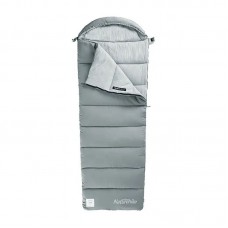 Спальник з капюшоном Naturehike M180 NH20MSD02, правий, сірий