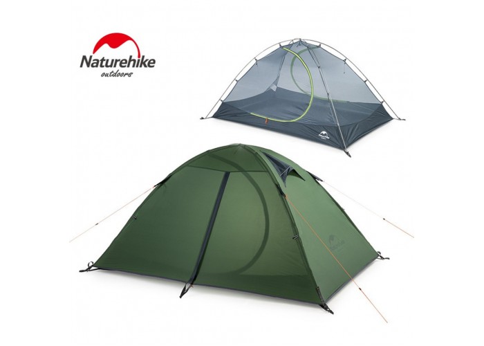 Намет двомісний ультралегкий Naturehike NH15Z006-P, темно-зелений