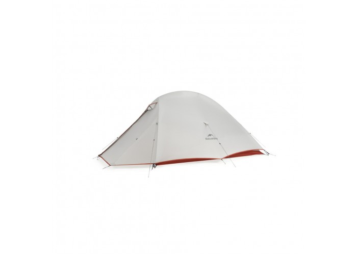 Намет надлегкий двомісний  з футпринтом Naturehike Cloud Up Pro CNK2350WS020,  20D, світлий сірий