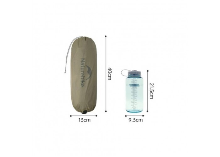 Намет надлегкий двомісний  з футпринтом Naturehike Cloud Up Pro CNK2350WS020,  20D, світлий сірий