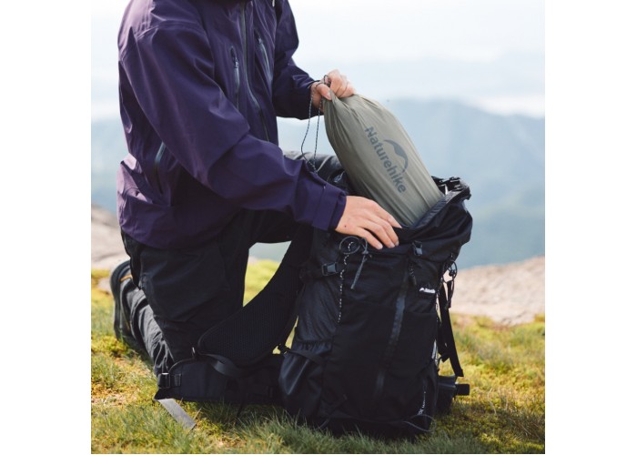 Намет надлегкий двомісний  з футпринтом Naturehike Cloud Up Pro CNK2350WS020,  20D, світлий сірий