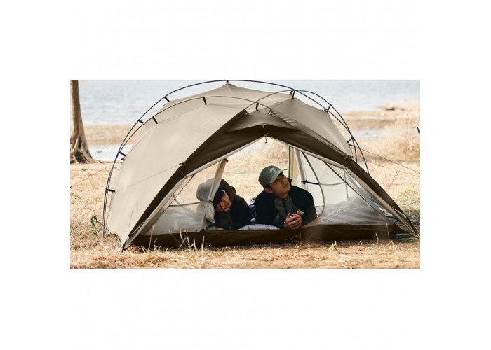 Намет двомісний Naturehike CNK2300ZP040, коричневий
