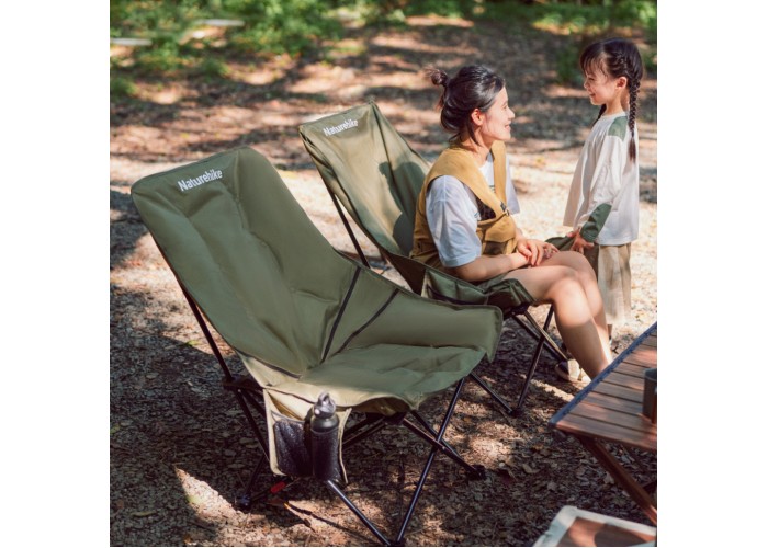 Стілець складаний Naturehike CNK2450JJ020, оливковий зелений