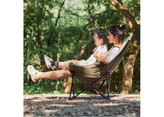Стілець складаний Naturehike CNK2450JJ020, оливковий зелений