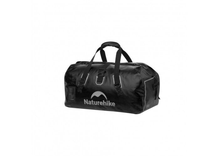 Водонепроникна дорожня сумка Naturehike CNK2450XB015, 90 л, чорна