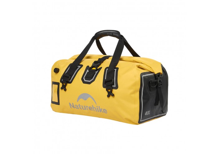 Водонепроникна дорожня сумка Naturehike CNK2450XB015, 40 л, жовта