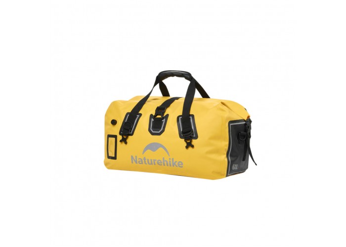 Водонепроникна дорожня сумка Naturehike CNK2450XB015, 60 л, жовта