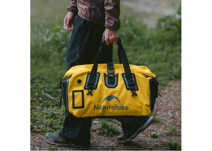 Водонепроникна дорожня сумка Naturehike CNK2450XB015, 60 л, жовта