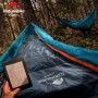 Спальник з капюшоном та закругленим дном Naturehike Y150 NH21MSD08 правий, темно-блакитний