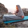 Спальний мішок з капюшоном із звичайним мішком для зберігання Naturehike M300 CNK2350WS023, зелений, правий