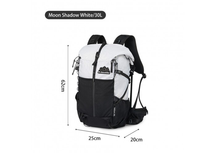 Рюкзак туристичний Naturehike CNK2300016, 30+5 л, чорний