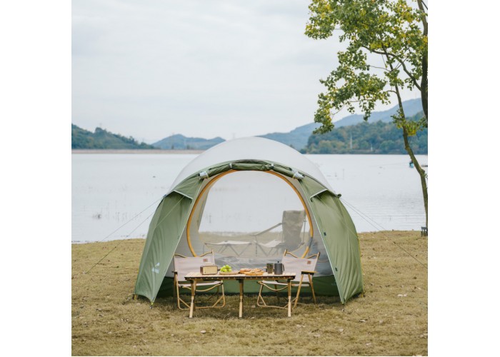 Намет чотиримісний Naturehike KOTA 4 CNK2450WS041, темно-зелений