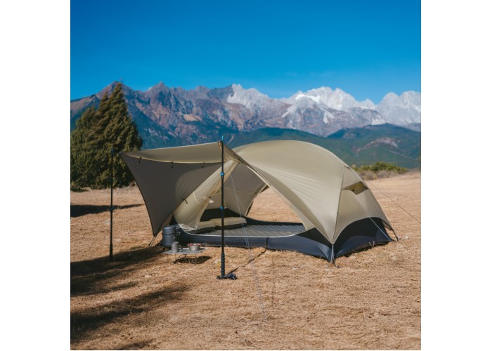Намет двомісний ультралегкий Naturehike Mongar UL CNK2550WS016, коричневий