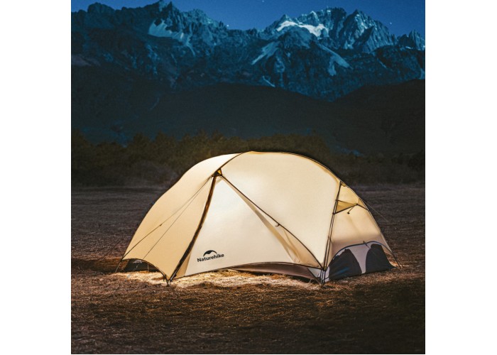 Намет двомісний ультралегкий Naturehike Mongar UL CNK2550WS016, коричневий