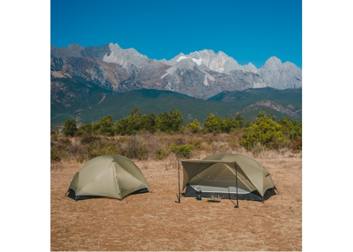 Намет двомісний ультралегкий Naturehike Mongar UL CNK2550WS016, коричневий