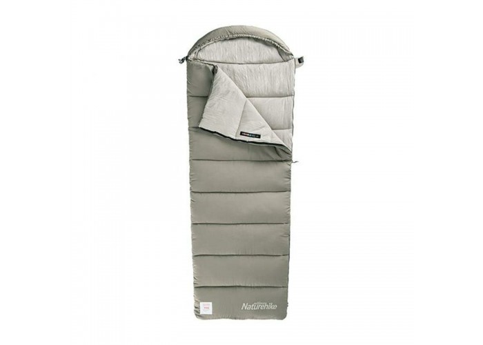 Спальник з капюшоном Naturehike M400 NH20MSD02, (1°C), лівий, зелений