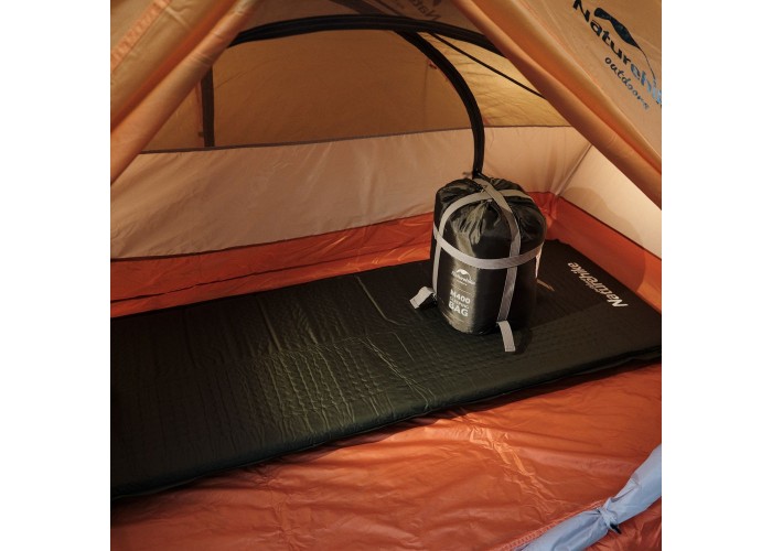 Спальник з капюшоном Naturehike M400 NH20MSD02, (1°C), правий, зелений