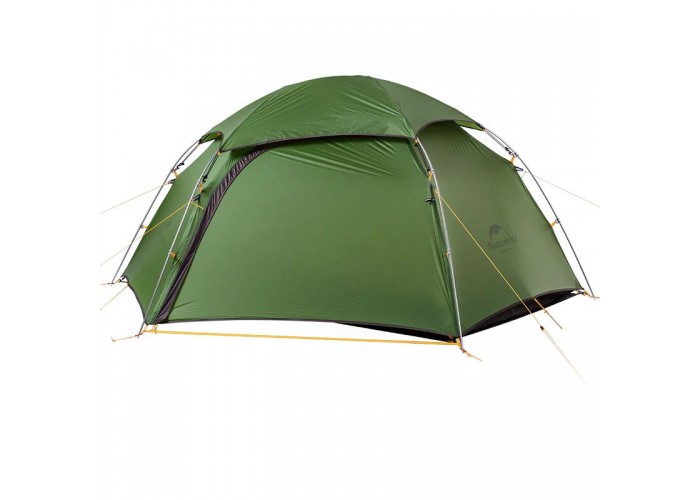 Намет двомісний зі сферичним куполом Naturehike Cloud Peak 2 NH17K240-Y 20D, темно-зелений