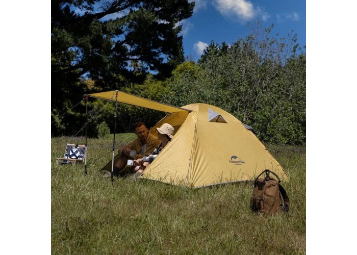 Намет двомісний Naturehike P-Series NH18Z022-P, 210T/65D, помаранчевий