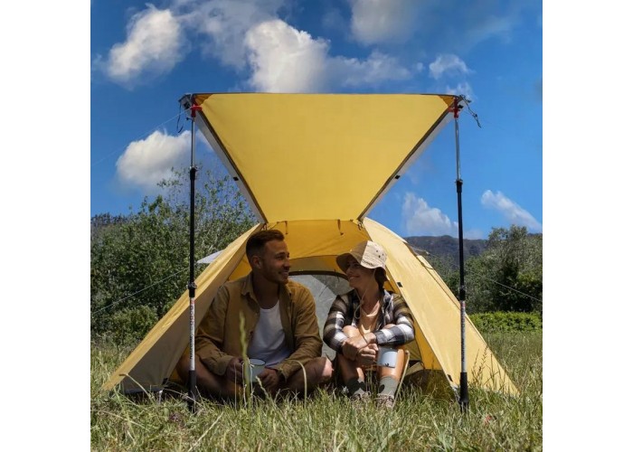Намет двомісний Naturehike P-Series NH18Z022-P, 210T/65D, помаранчевий