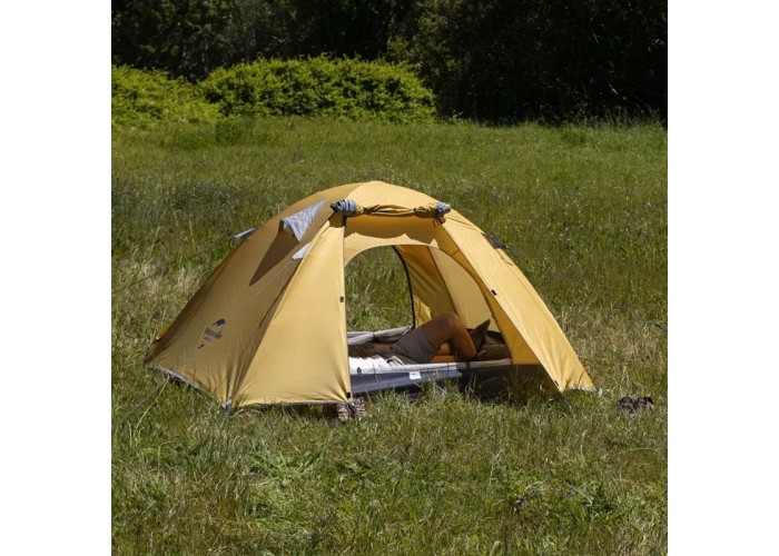 Намет двомісний Naturehike P-Series NH18Z022-P, 210T/65D, помаранчевий