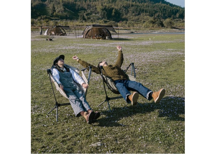 Крісло-качалка складане Naturehike NH21JJ004, темно-зелене
