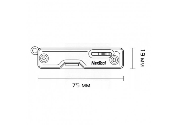 Мультитул NexTool Multi Functional Knife, синій
