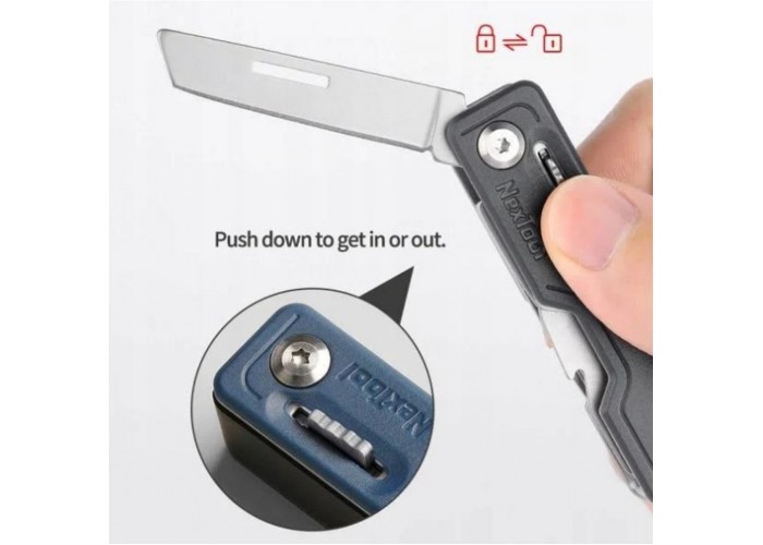Мультитул NexTool Multi Functional Knife, синій