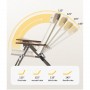 Крісло складане Naturehike CNK2550JJ012, залізо, бежевий