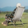 Крісло складане Naturehike CNK2550JJ012, залізо, бежевий