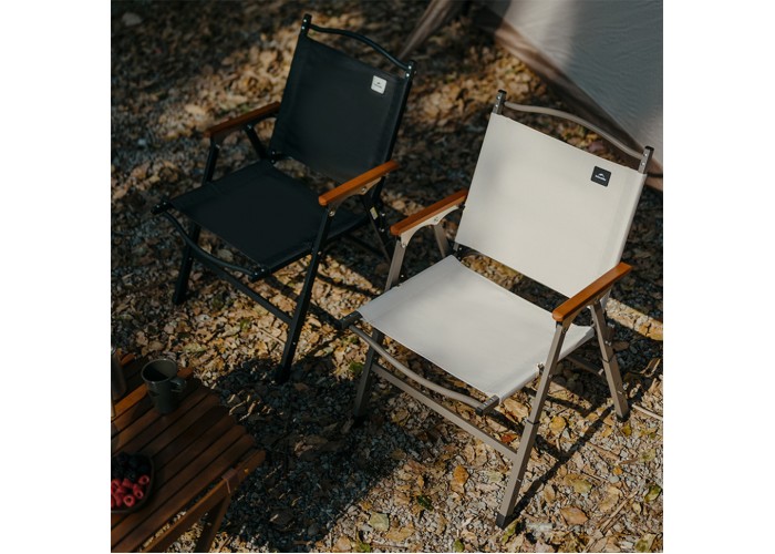 Крісло складане Naturehike CNK2550JJ010, сталь, чорний