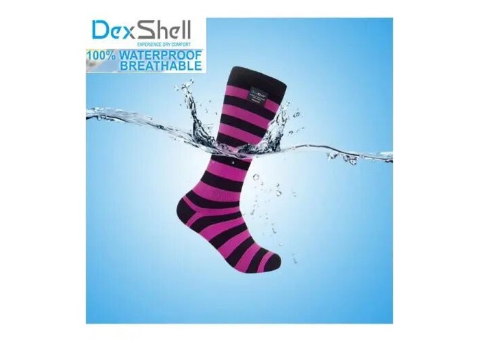 Шкарпетки водонепроникні Dexshell Longlite Pink S
