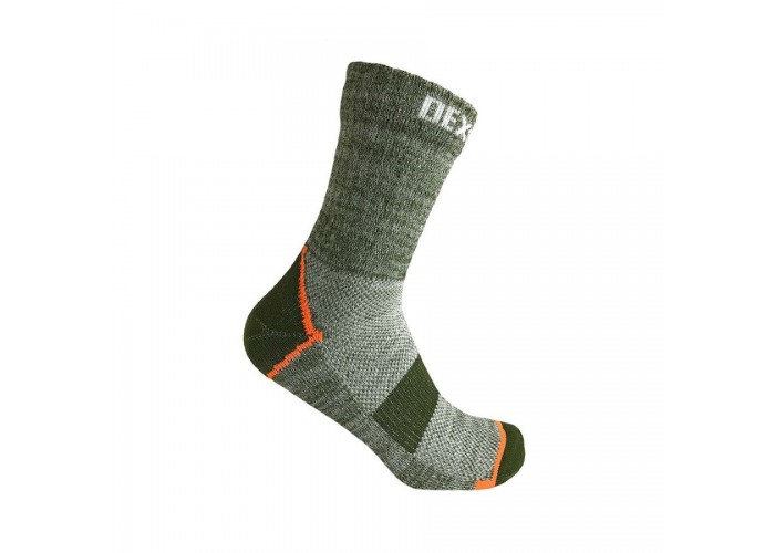 Шкарпетки водонепроникні Dexshell Terrian Walking Ankle, p-p М, зелені