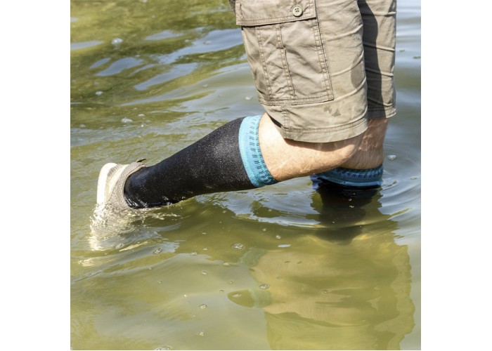 Шкарпетки водонепроникні Dexshell Wading Green, p-p XL, чорні