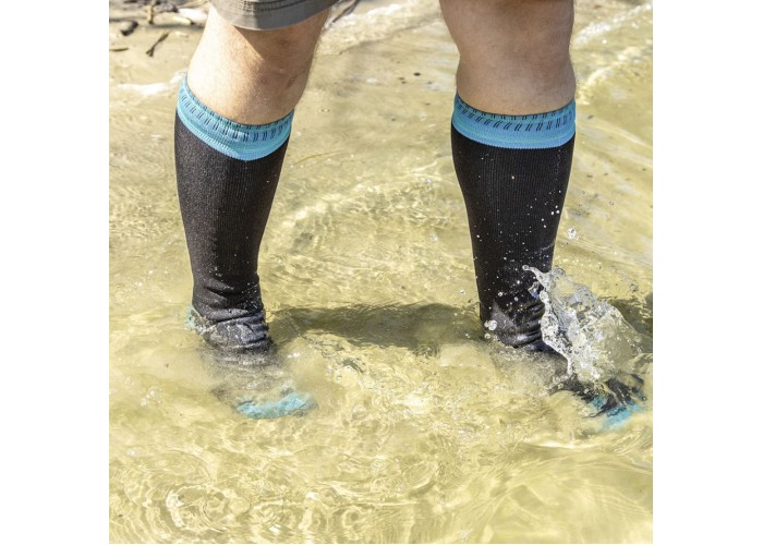 Шкарпетки водонепроникні Dexshell Wading Green, p-p XL, чорні