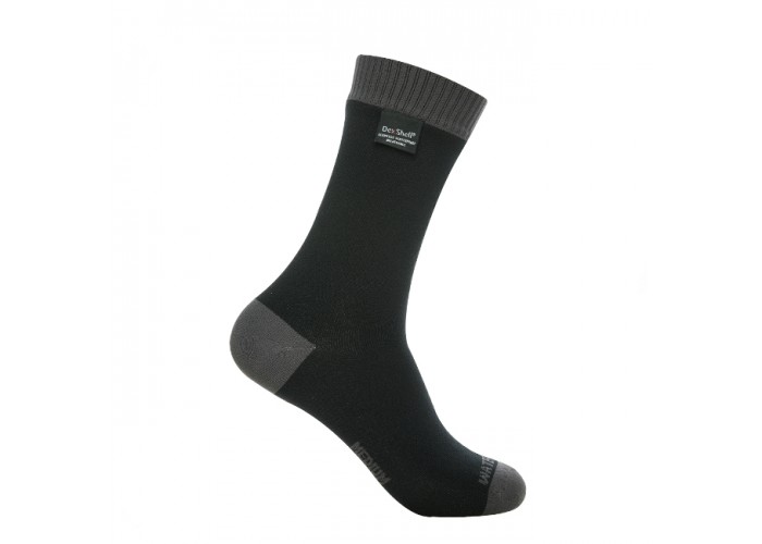 Dexshell Coolvent Lite Grey M Шкарпетки водонепроникні