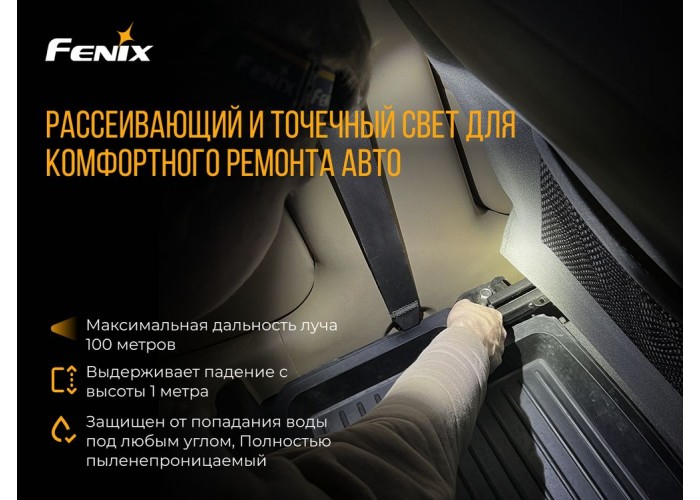 Ліхтар налобний Fenix HL26R чорний