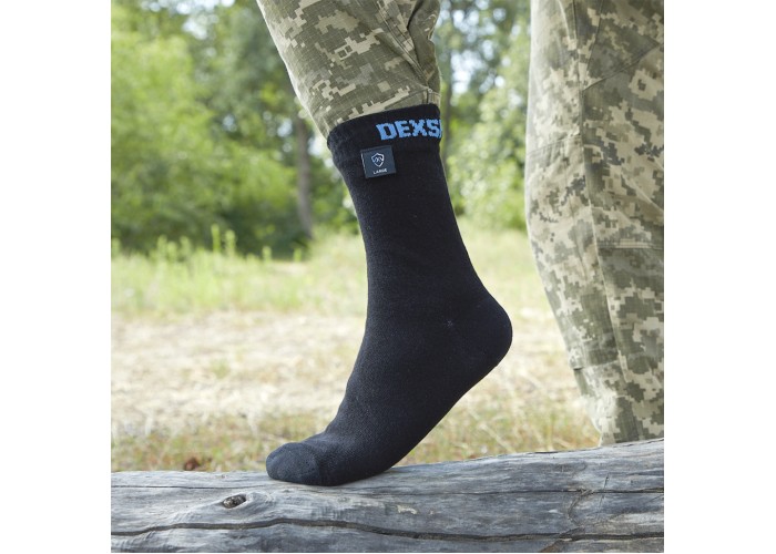 Шкарпетки водонепроникні Dexshell Ultra Thin Socks, р-р L, чорні