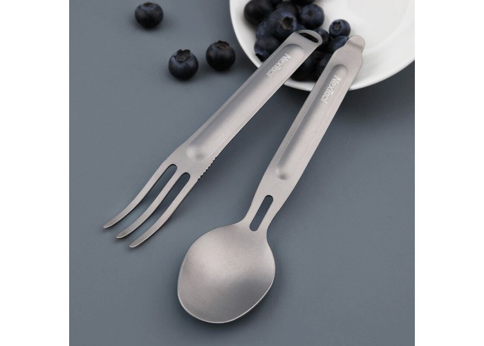 Столовий прибор NexTool Outdoor Spoon Fork KT5525