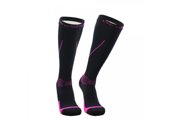 Шкарпетки водонепроникні Dexshell Compression Mudder, р-р XL, рожеві