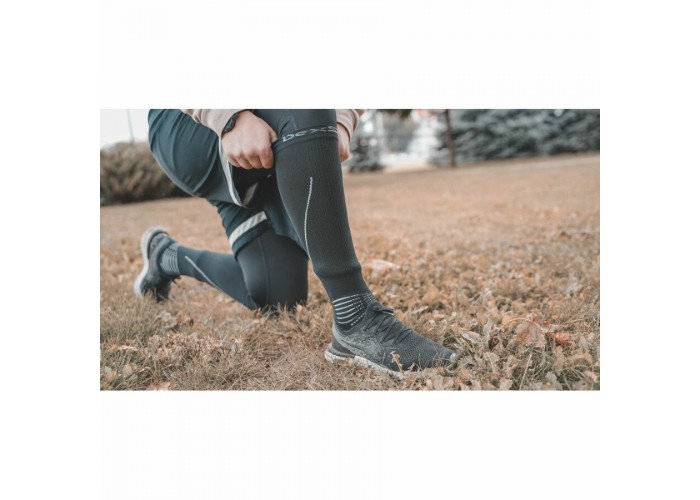 Шкарпетки водонепроникні Dexshell Compression Mudder, р-р М, сірі
