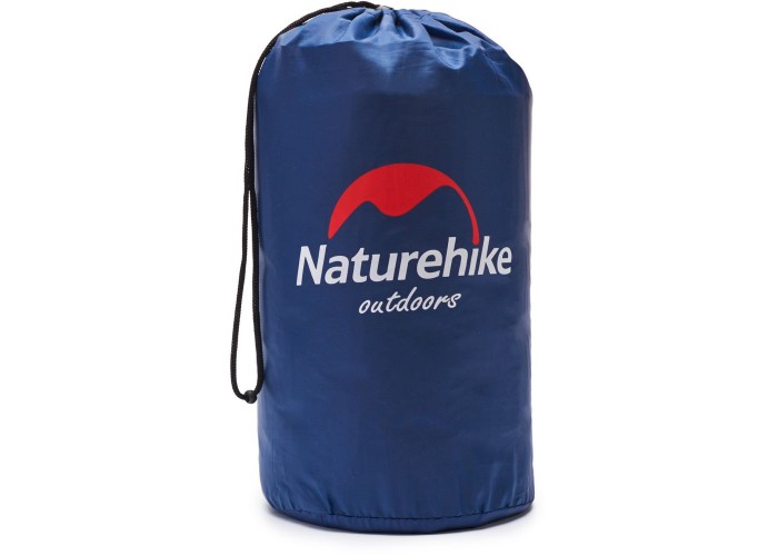 Килимок самонадувний з подушкою Naturehike NH15Q002-D, 25мм, темно-синій