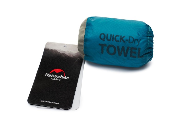 Рушник Naturehike MJ01 Ultralight NH19Y001-J, 80 см х 40 см, смарагдовий
