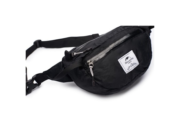 Сумка на пояс Naturehike DL-02 Ultralight Bag NH18B300-B, 6 л, чорний