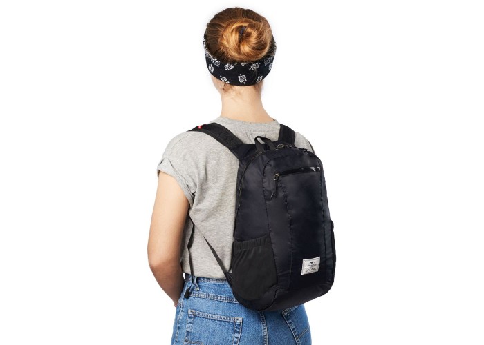 Рюкзак компактний надлегкий Naturehike Ultralight NH17A012-B, 18 л, чорний