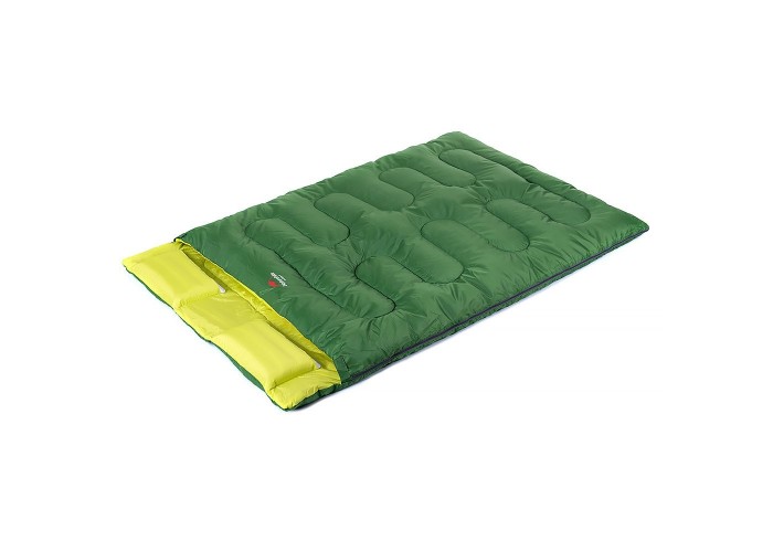 Спальник двомісний з подушками Naturehike DOUBLE SD15M030-J, (12°C), зелений