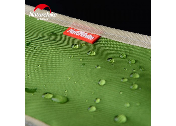 Стілець складаний Naturehike NH16J001-J, 600D Oxford / сталь, хакі