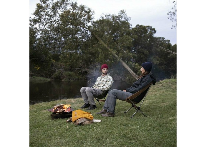 Стілець складаний Naturehike Moon YL08 NH20JJ027, 600D Oxford / алюміній,  зелений