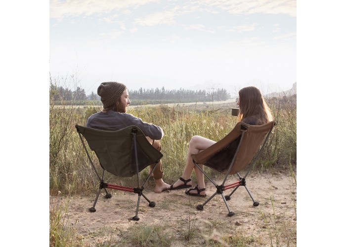 Стілець складаний Naturehike Moon YL08 NH20JJ027, 600D Oxford / алюміній,  зелений